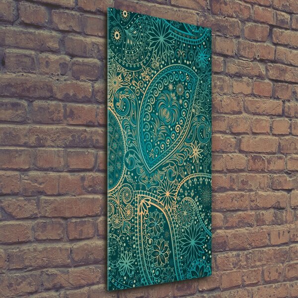 Tablou din Sticlă ornamente
