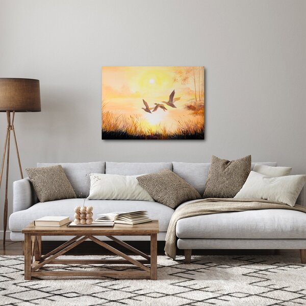 Tablou - Macarale la apus de soare (70x50 cm)