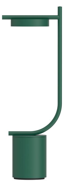 GRUPA Lampa de masă cu baterie LED Grupa Igram, verde, 40 cm, IP44, reglabil, Verde, Camera de zi / sufragerie, Aluminiu, Design