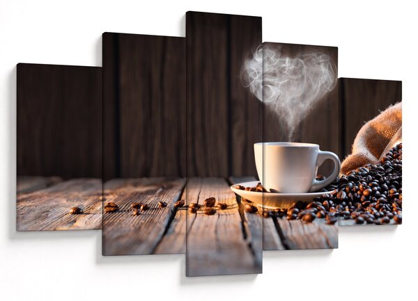 Tablou - Timp pentru cafea (150x105 cm)