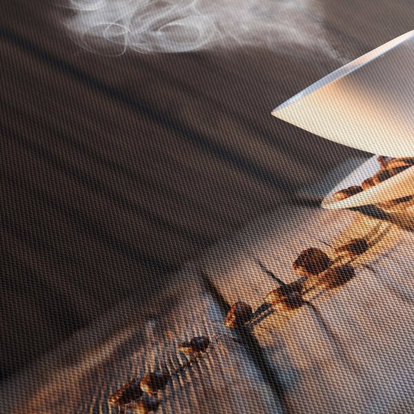 Tablou - Timp pentru cafea (120x50 cm)