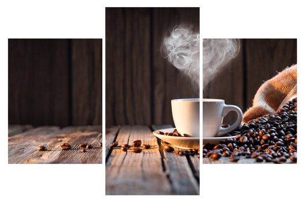 Tablou - Timp pentru cafea (90x60 cm)
