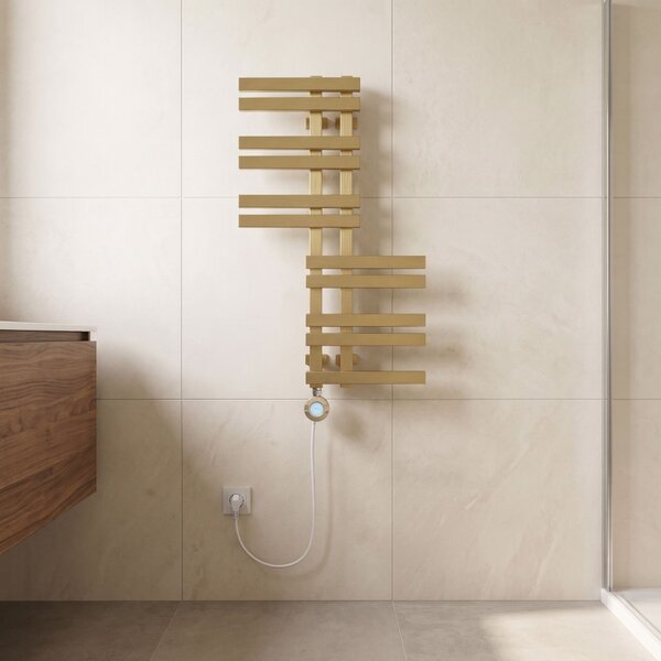 Calorifer Electric REA Rido 90x50 Brush Gold