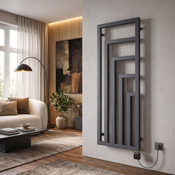 Radiator electric Rea Modus 140x50cm Gri