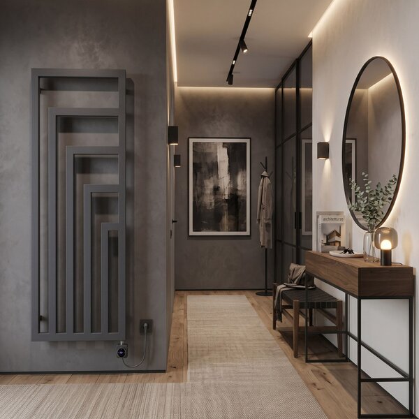 Radiator electric Rea Modus 140x50cm Gri