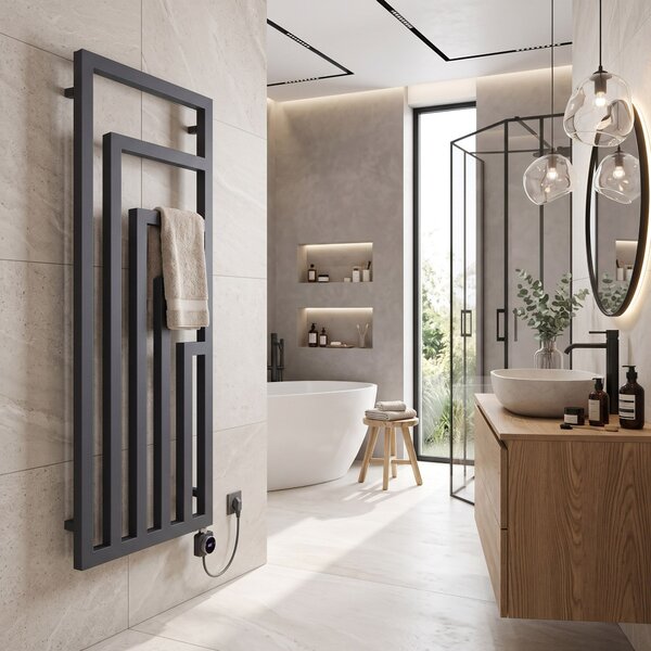 Radiator electric Rea Modus 140x50cm Gri