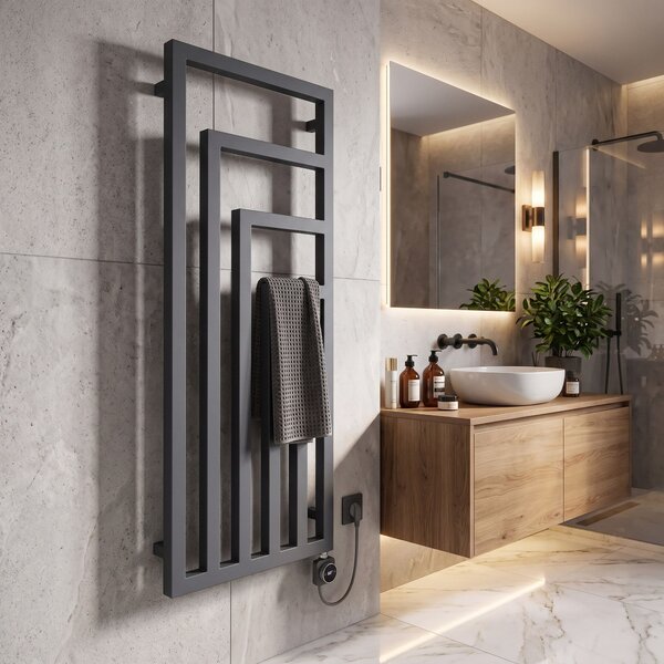 Radiator electric Rea Modus 140x50cm Gri