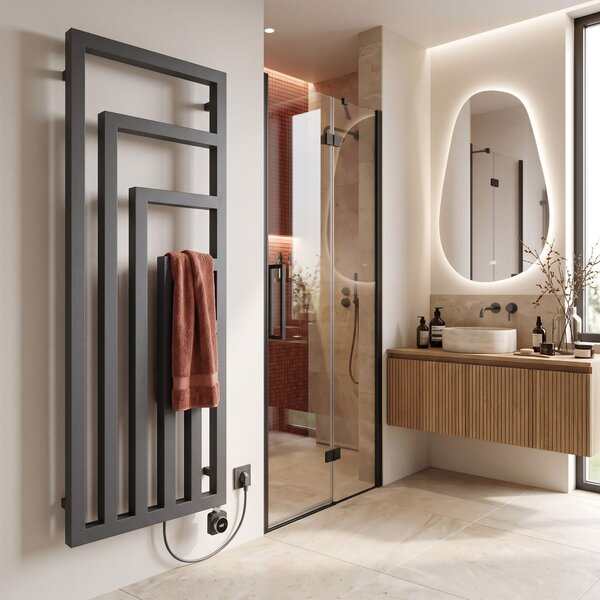 Radiator electric Rea Modus 140x50cm Gri