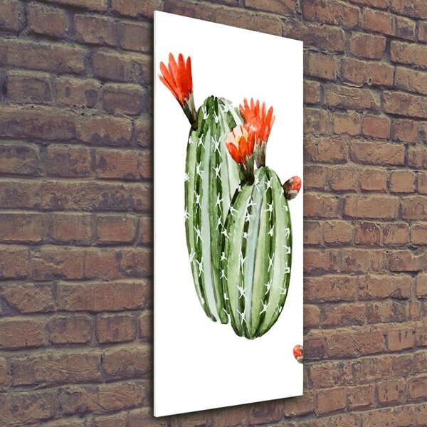 Tablou Printat Pe Sticlă cactuși