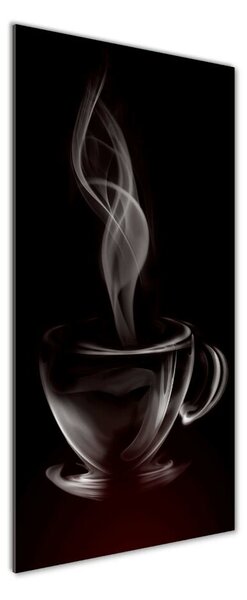 Tablou pe pe sticlă cafea aromatică