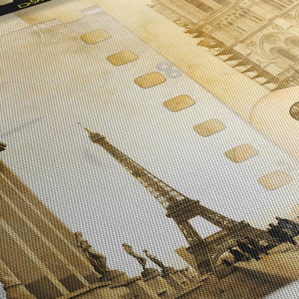 Tablou - Amintiri din Paris (90x60 cm)