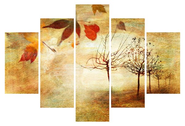 Tablou - Dispoziție de toamnă (150x105 cm)