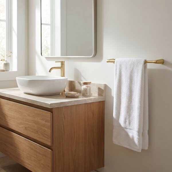 Cuier de baie 16201 Vibe Brush Gold
