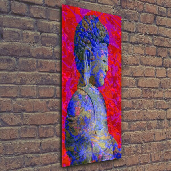 Tablou Printat Pe Sticlă Abstracție buddha