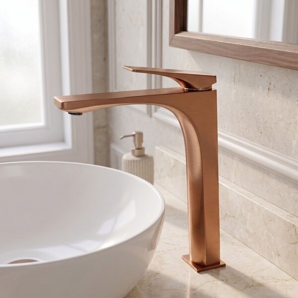 Baterie pentru baie PREMIUM Rea Joe Brush Copper High