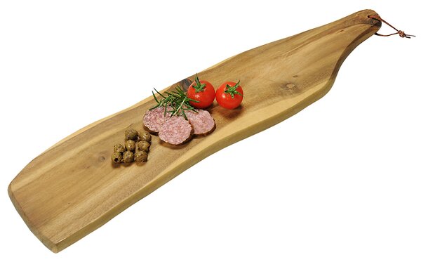 Tocator servire, 75 x 21 cm, lemn de salcam, KESPER