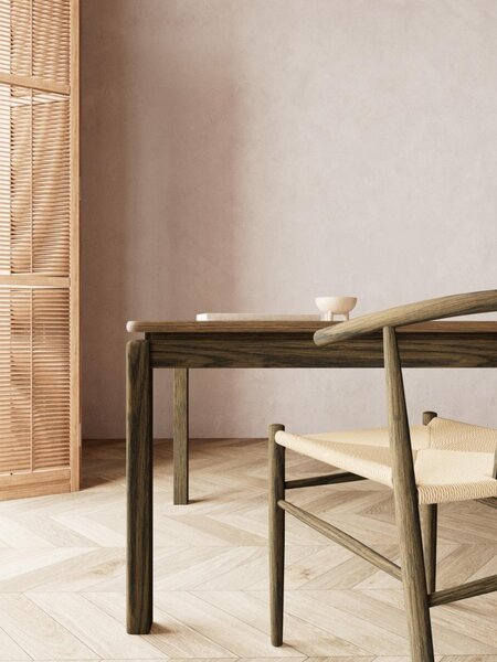 Masa dining Galveston, Gri, 75x290x100 cm