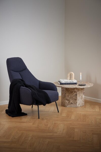 Masuta de cafea Naxos, Maro mat, 42x80x80 cm