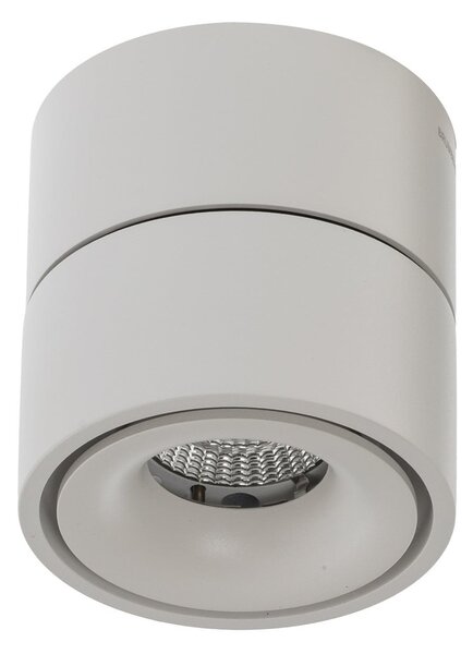 BRUMBERG Spot de plafon cu LED Circle Maxi, Ø 10 cm, alb, Alb, Camera de zi / sufragerie, Aluminiu