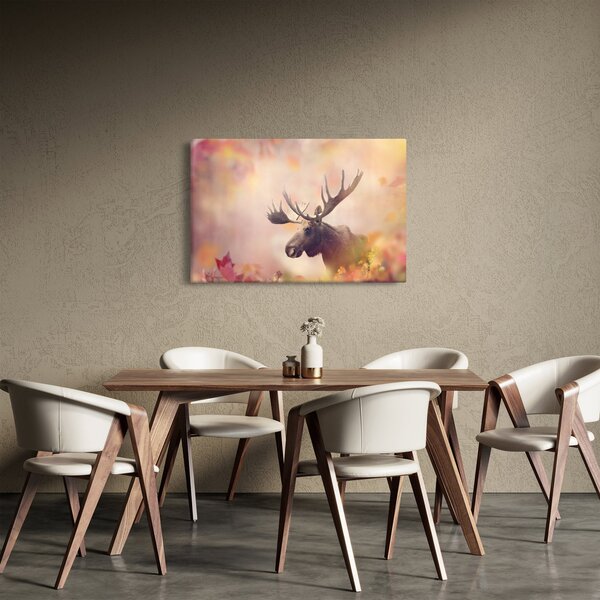 Tablou - Pădure în frunze de toamnă (90x60 cm)