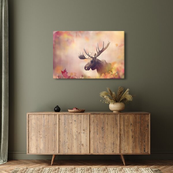 Tablou - Pădure în frunze de toamnă (90x60 cm)
