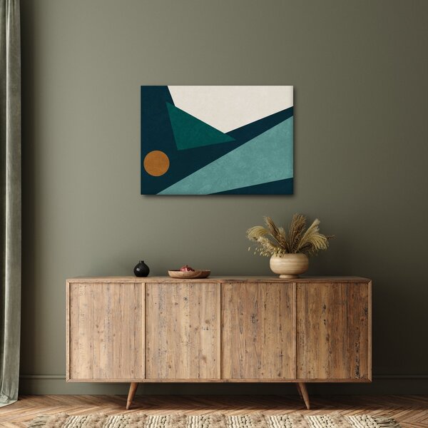 Tablou - Abstract cubic (70x50 cm)