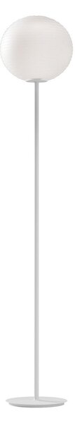 Lampadar Rotaliana, Flow Glass, reglabil, Alb, Camera de zi, Metal, Design
