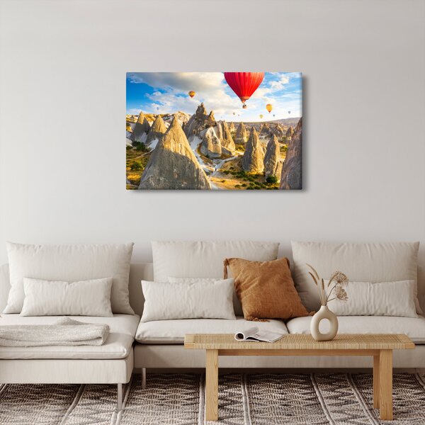 Tablou - Baloane cu aer cald (90x60 cm)