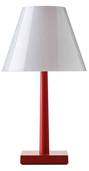 Lampă de masă Rotaliana, Dina+, reglabil, Roșu, Camera de zi, Metal, Design