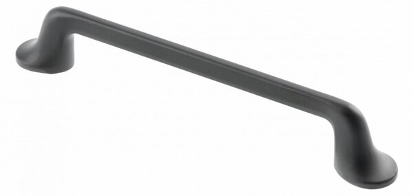 Maner mobila FABRICIO 128 mm, negru mat