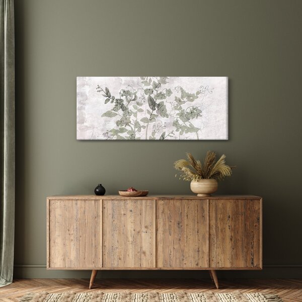 Tablou - Plante in ipsos (120x50 cm)