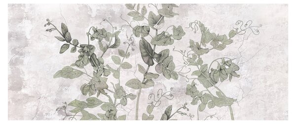 Tablou - Plante in ipsos (120x50 cm)