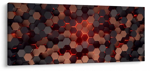 Tablou - Abstracția futuristă (120x50 cm)