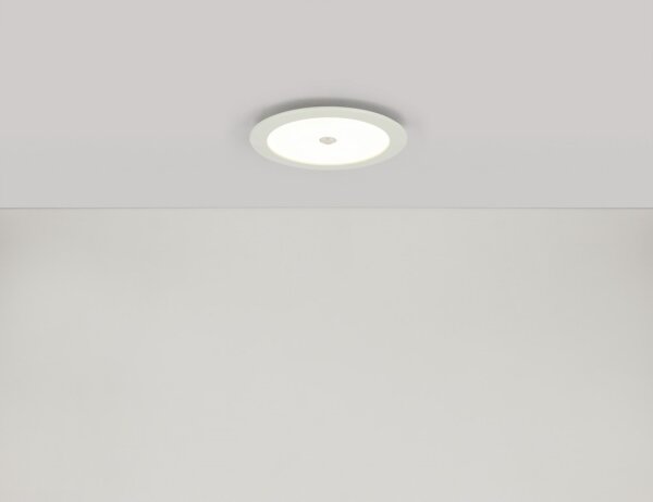 GLOBO 12392-18S - Plafonieră LED pentru baie cu senzor POLLY, 18W