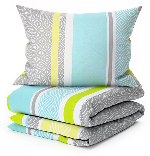 Lenjerie de pat din bumbac Renforce creponat BEAUTIFUL SPRING colorat Dimensiune lenjerie de pat: 70 x 90 cm | 140 x 200 cm
