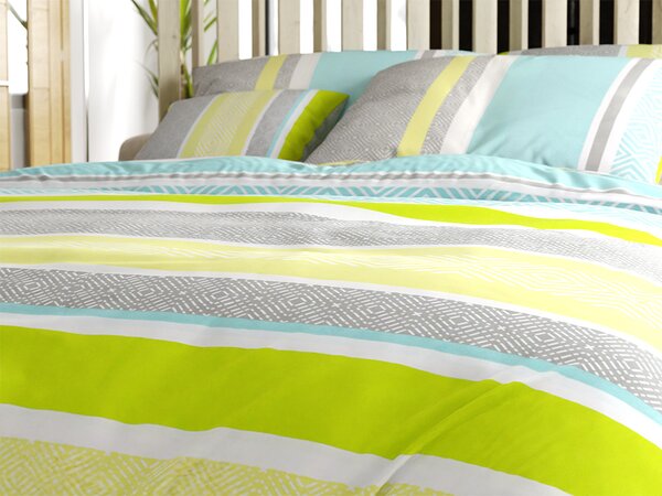 Lenjerie de pat din bumbac Renforce creponat BEAUTIFUL SPRING colorat Dimensiune lenjerie de pat: 70 x 90 cm | 140 x 200 cm