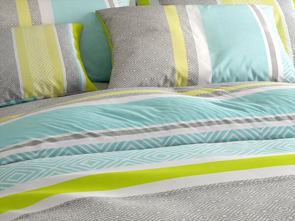Lenjerie de pat din bumbac Renforce creponat BEAUTIFUL SPRING colorat Dimensiune lenjerie de pat: 70 x 90 cm | 140 x 200 cm