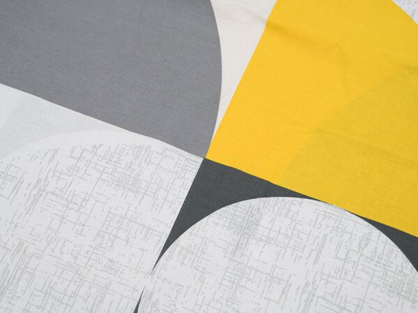 Lenjerie de pat din bumbac Renforce GEOMETRIES colorate Dimensiunile lenjeriei: 70 x 90 cm | 140 x 200 cm