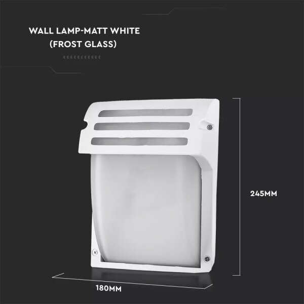 Aplică perete exterior AMALFI 1xE27/60W/230V IP44