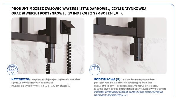 Instal Projekt Hot2 incalzitor electric 300 W alb HOTS-03C1U