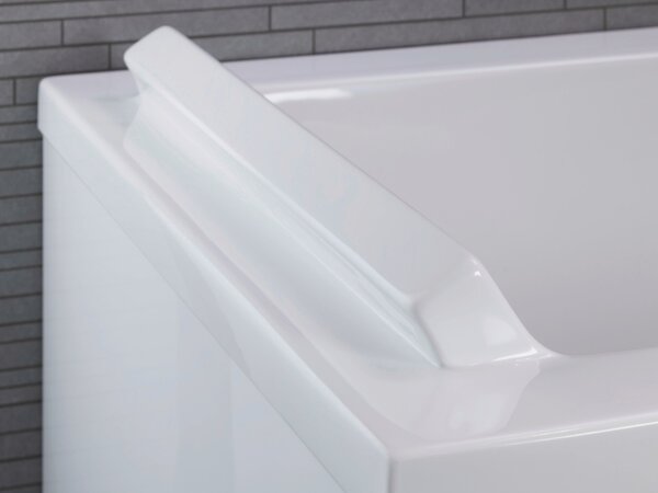 Duravit Starck cada dreptunghiulară 170x90 cm alb 700337000000000