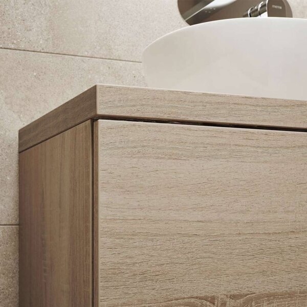 Mereo, Mereo Aira, dulap baie 60 cm, stejar Kronberg, MER-CN720SN