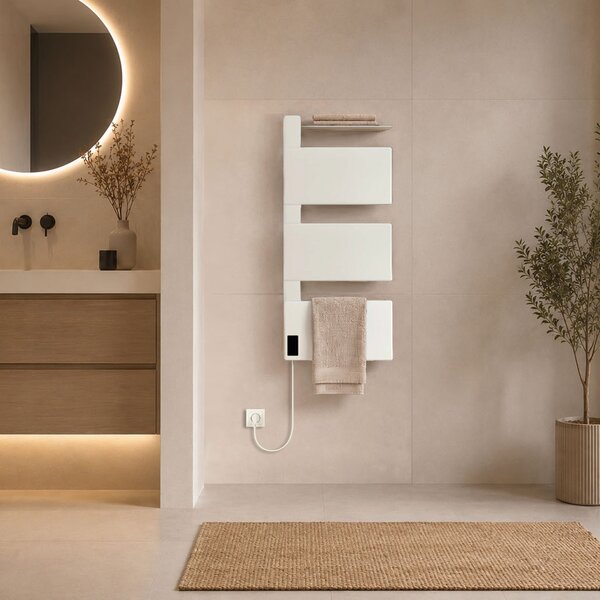 Mereo Mereo, Încălzitor electric pentru prosoape Mereo, 3 module, alb, MER-MT82W