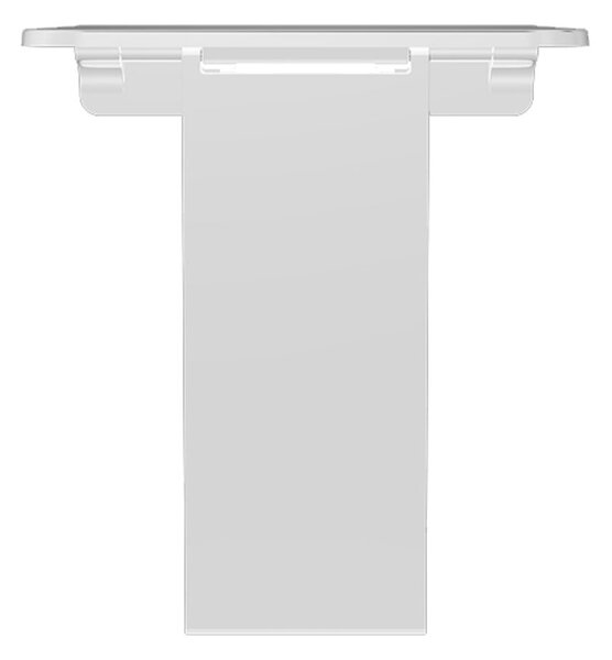 Mereo, Scaun de duș Mereo cu picior de susținere, duroplast, alb, MER-CSS121P