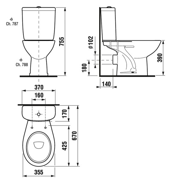 Mereo Mereo, WC combinat Mereo, scurgere spate cu armătură, MER-VSD90N (H8602780007601)