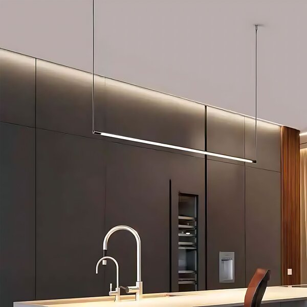 Lampă suspendată LHJ031-CP 120 cm NEGRU