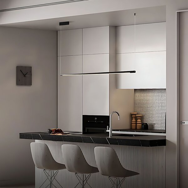 Lampă suspendată LHJ031-CP 120 cm NEGRU