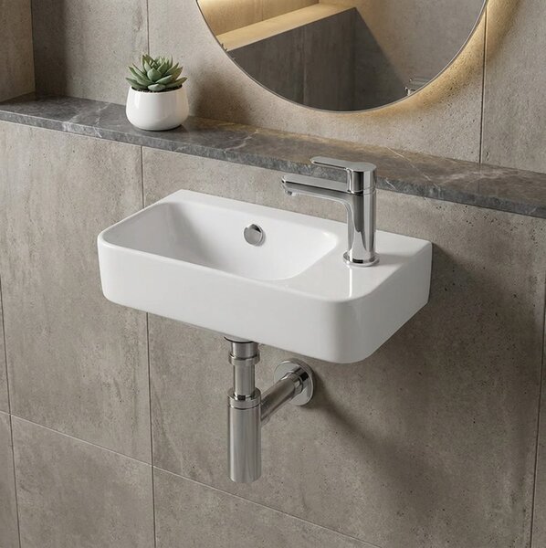 Mereo, Lavoar Mereo cu orificiu pentru baterie 45 cm, MER-VSD30P