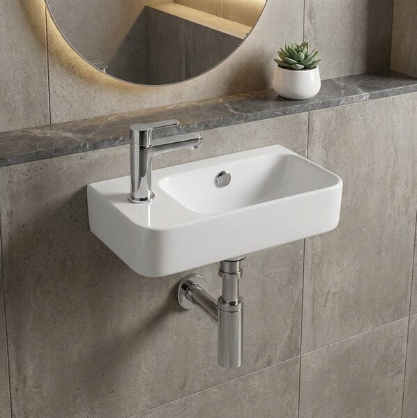 Mereo, Lavoar Mereo cu orificiu pentru baterie 45 cm, MER-VSD30L