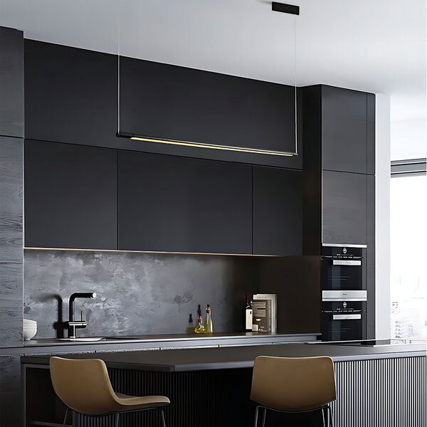 Lampă suspendată LHJ031-CP 120 cm NEGRU